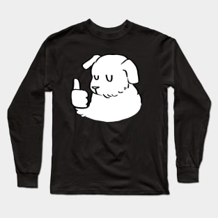 Thumbs Up Dog Long Sleeve T-Shirt